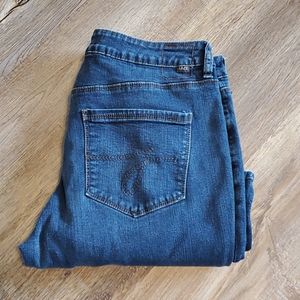 JAG Faded Medium Blue Boot Leg Jeans